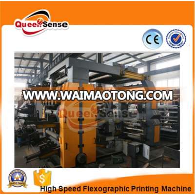 Flexo Printing Machine 6 Colour Flexography T Shirt Printing