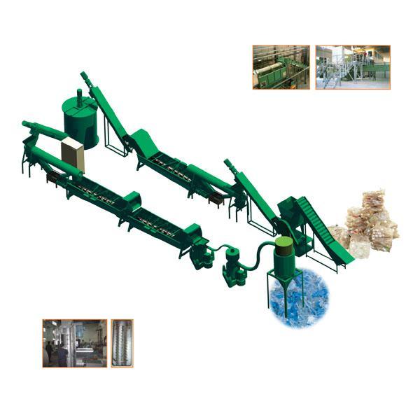 Pet/PE/PP/PVC Bottle Recycling Machine (crushing/washing/drying)